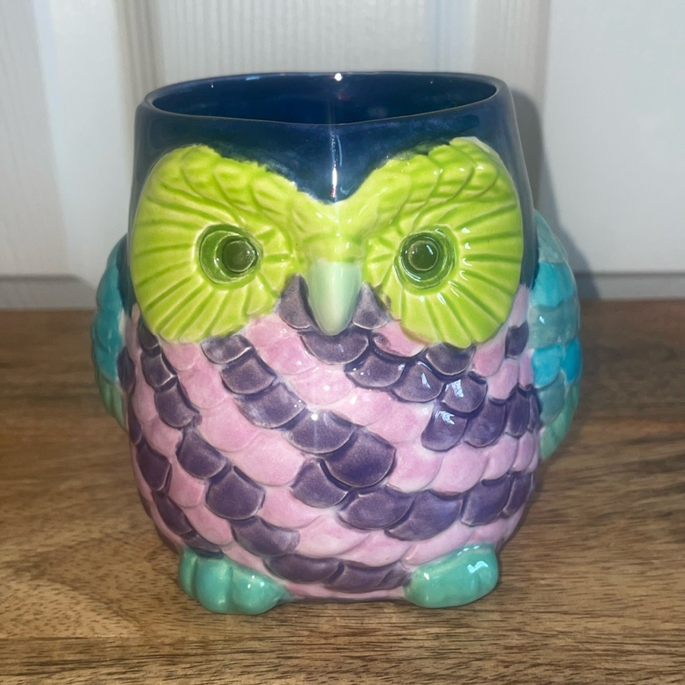 💙OWL Mug,  Ceramic Glazed